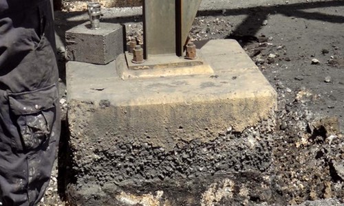 الخرسانة الكبريتية Sulfur concrete