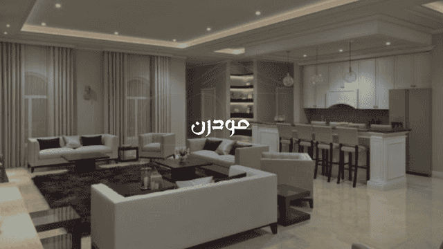 تصميم داخلي لفيلا بأعلى معايير الفخامة - مكتب هندسي استشاري GM